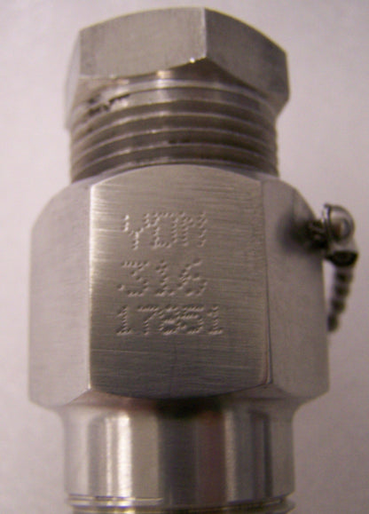 YDM31617851 THERMOWELL TWELL 3/4" T316 ステンレススチール 5 7/8" L シャフト-4"