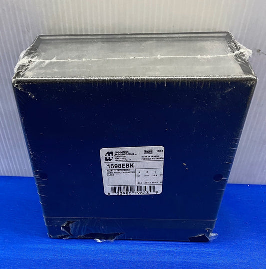 HAMMOND MANUFACTURING 1598EBK PLASTIC ENCLOSURE