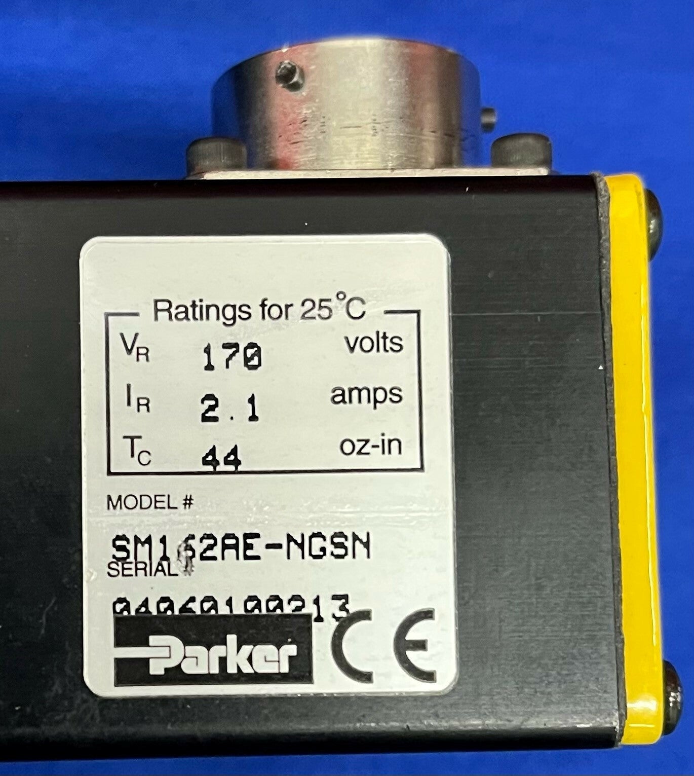 2er-Set bürstenloser Parker Compumotor-Servomotor SM162AE-NGSN