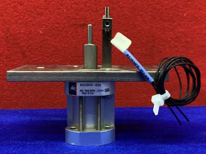 2er-Set SMC NCQ7B075-075S pneumatischer Luftantriebszylinder mit Keyence FU-48