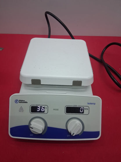 Fisher Scientific Isotemp SP88857200 Digital Stirring Hotplate 7x7 Tested Works