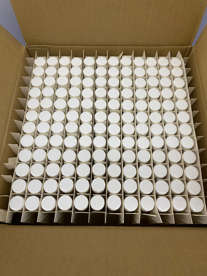 KIMBLE CHASE 60940A 8 60940A8 8ML VIAL  W/ PTFE CAP - 1 PACKAGE 144 VIALS