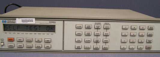 HP 3488A COMMUTATEUR/UNITÉ DE COMMANDE : COMMUTATION DE SIGNAL CC-26,5 GHz SN 2719A-24873