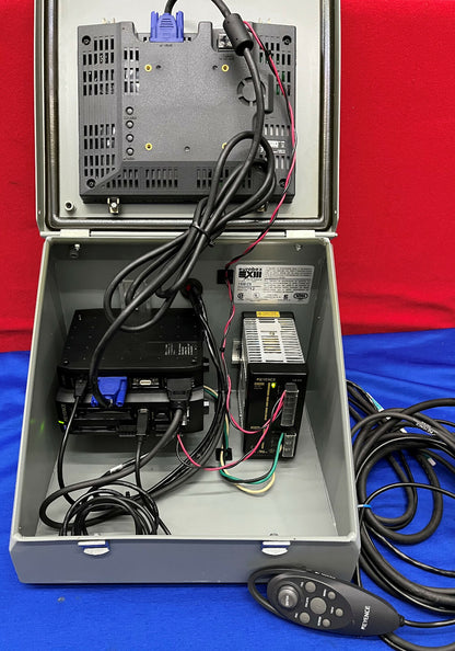 Contenitore Keyence con display LCD a colori CA-MP81 CV-3502 CA-U3