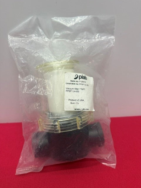 PIAB 0128418 / PPSF 1.0-X50 Vacuum filter 1" NPT
