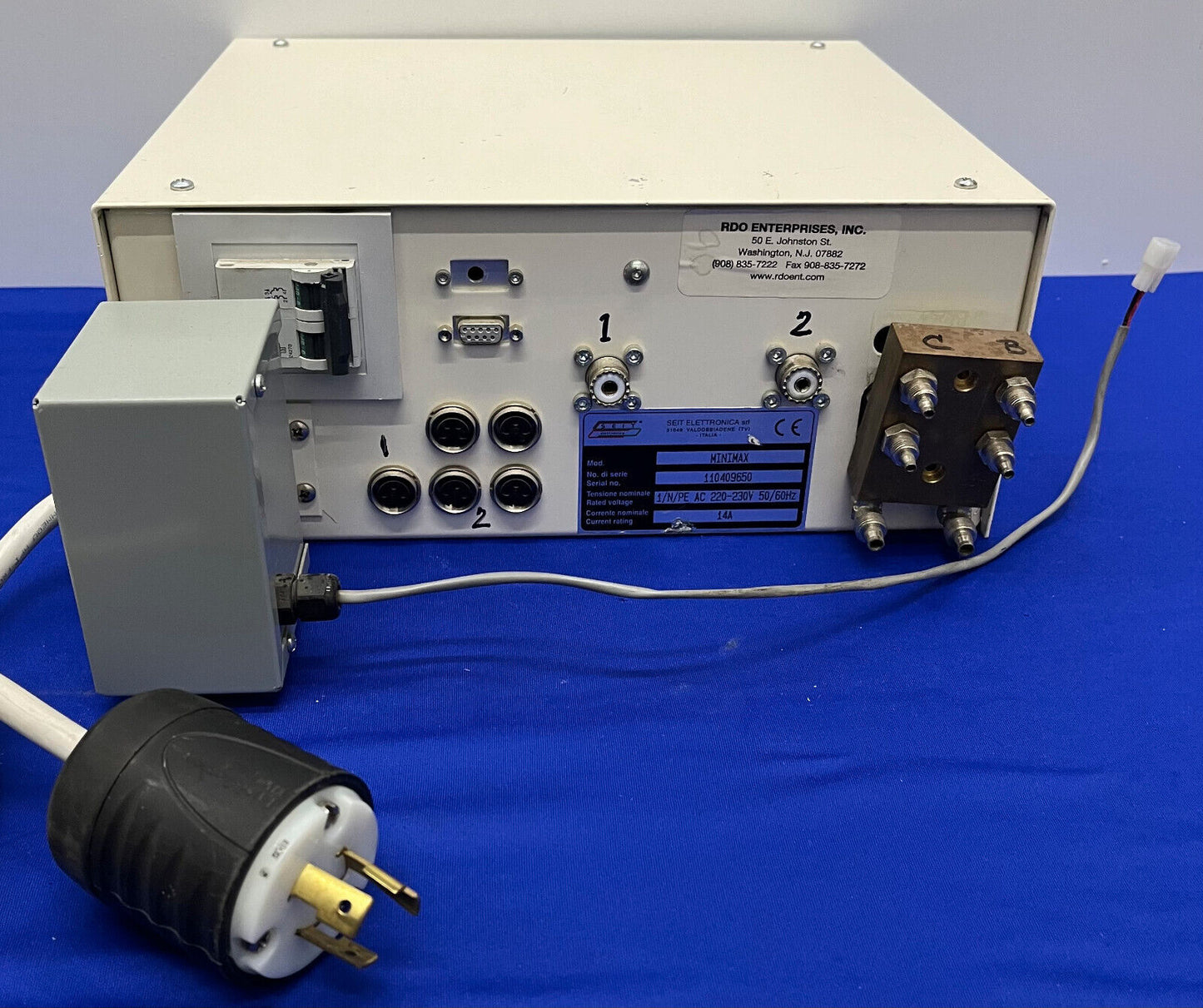 SEIT SOLID STATE INDUCTIEVERWARMINGSSYSTEEM MODEL MINIMAX 220-230 VOOR ONDERDELEN/REPARATIE