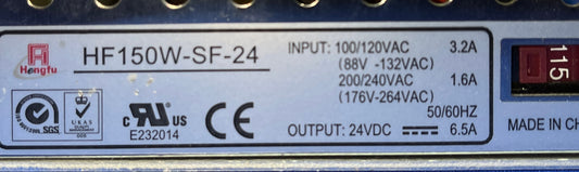HENGFU HF150W-SF-24 VOEDING