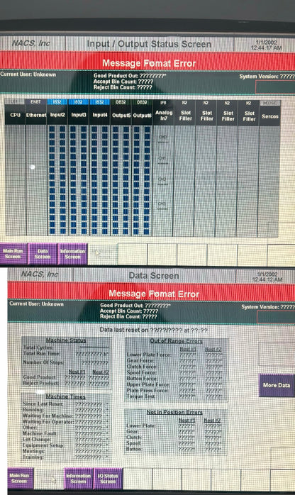 Allen-Bradley / Allen Bradley / AB PANELVIEW 1250 2711P-RP1 SER G LOGIC MODULE