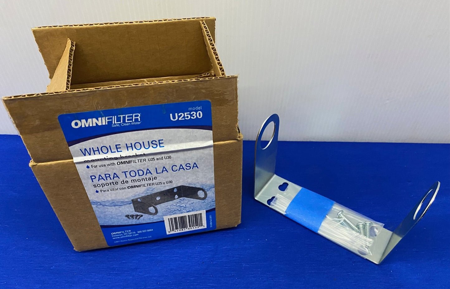 OMNIFILTER U2530 MOUNTING BRACKET FOR USE WITH OMNIFILTER U25 AND U30