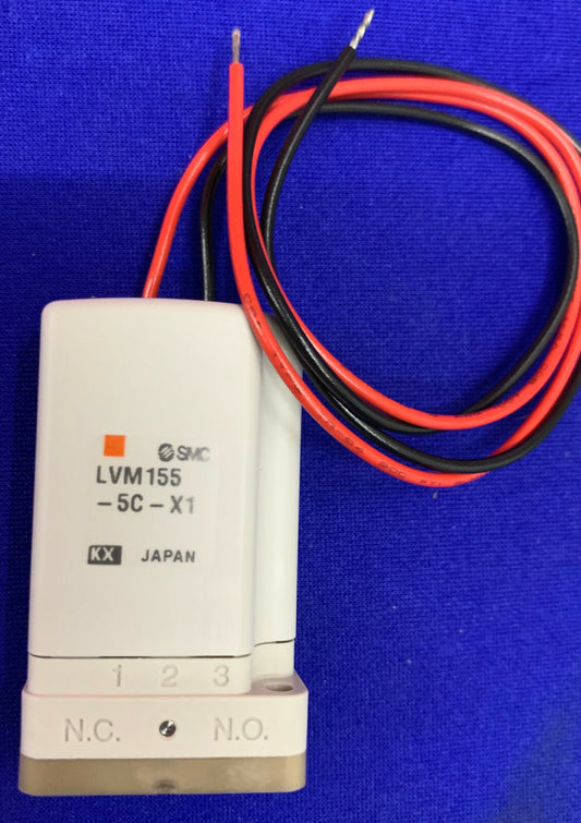 VÁLVULA QUÍMICA DE 2 PUERTOS SMC LVM155-5C-X1