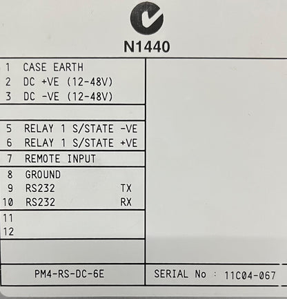 ADAR Corp SCCM N1440 PM4-RS-DC -6E