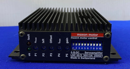 MAXON MOTOR CONTROL 4-Q-DC LSC 30/2 30V/2A 250521 SERVOAMPLIFIER