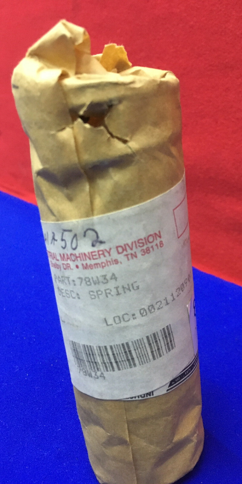 クーパー インダストリーズ / 産業機械部門 78W34 コンプレッサー用スプリング