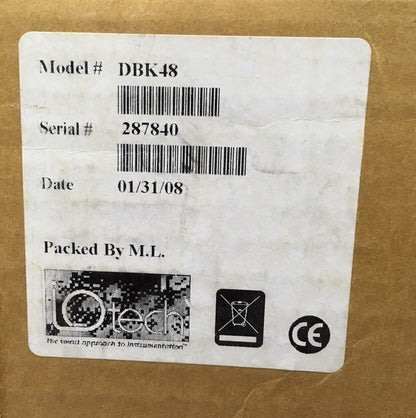 IO TECH DBK-48 DBK48 16 CHANNEL SIGNAL CONDITIONING.4 J TC DATAFORTH 8B47 UNITS