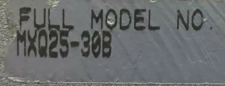 Vérin pneumatique coulissant SMC MXQ25-30 0,15 à 0,7 MPa MXQ25-30B