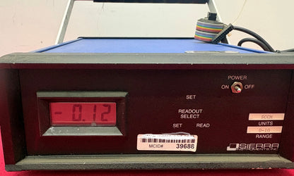 SIERRA 901M 10SCCM.N2 SINGLE CHANNEL READOUT & POWER SUPPLY SYSTEM -PARTS/REPAIR