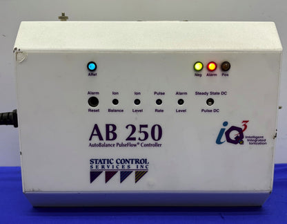 Statische Kontrolldienste, Auto Balance Pulse Flow Controller, AB 250 Teilereparatur 