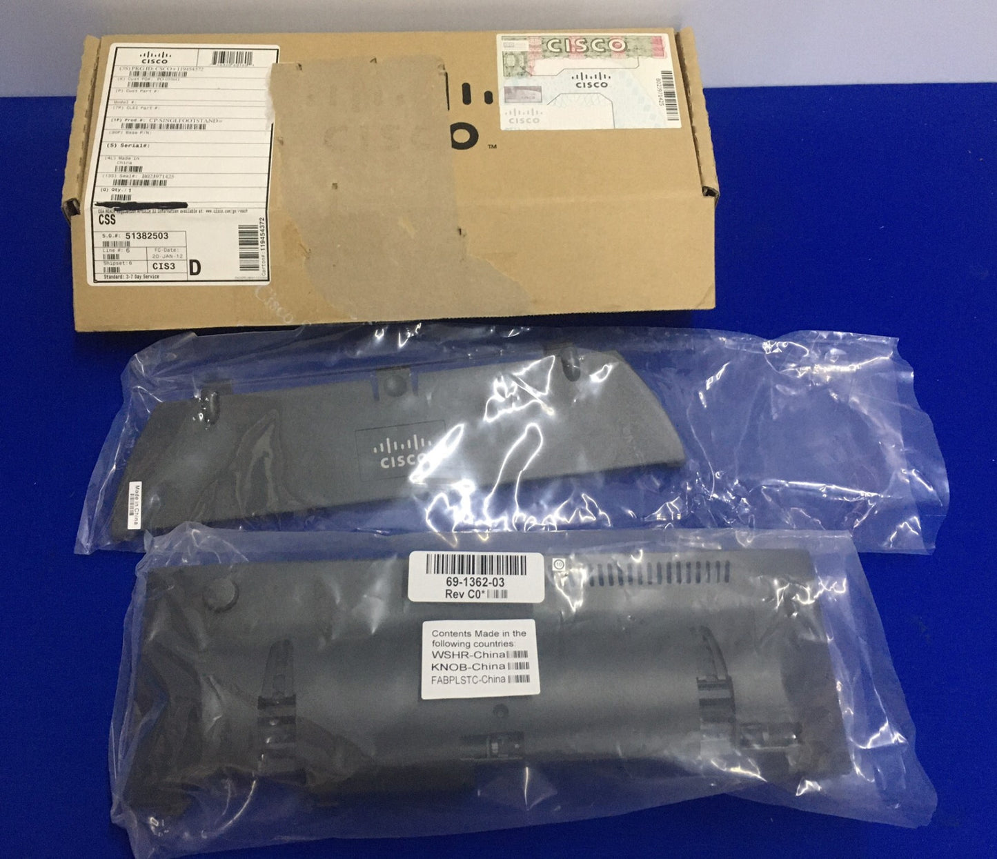 CISCO SYSTEMS 69-1362-03 REV C0* CP-EINZEL-FUSSSTÄNDER