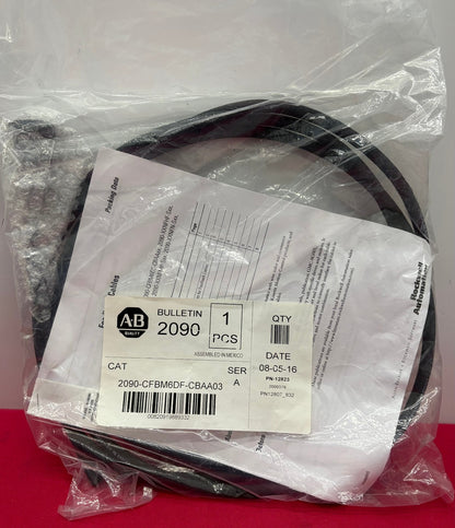 AB ALLEN BRADLEY 2090CFBM6DF-CBAA03 SER A POWER & FEEDBACK CABLE 2090 KINETIX