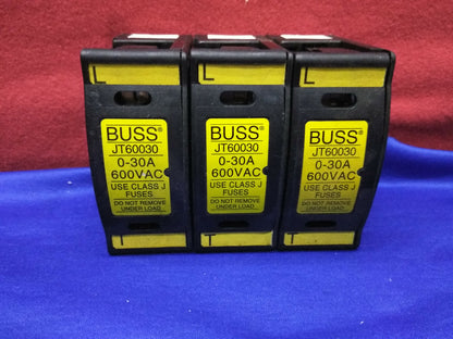 BUSS JT60030 0-30 A 600 VAC SICHERUNGSHALTER