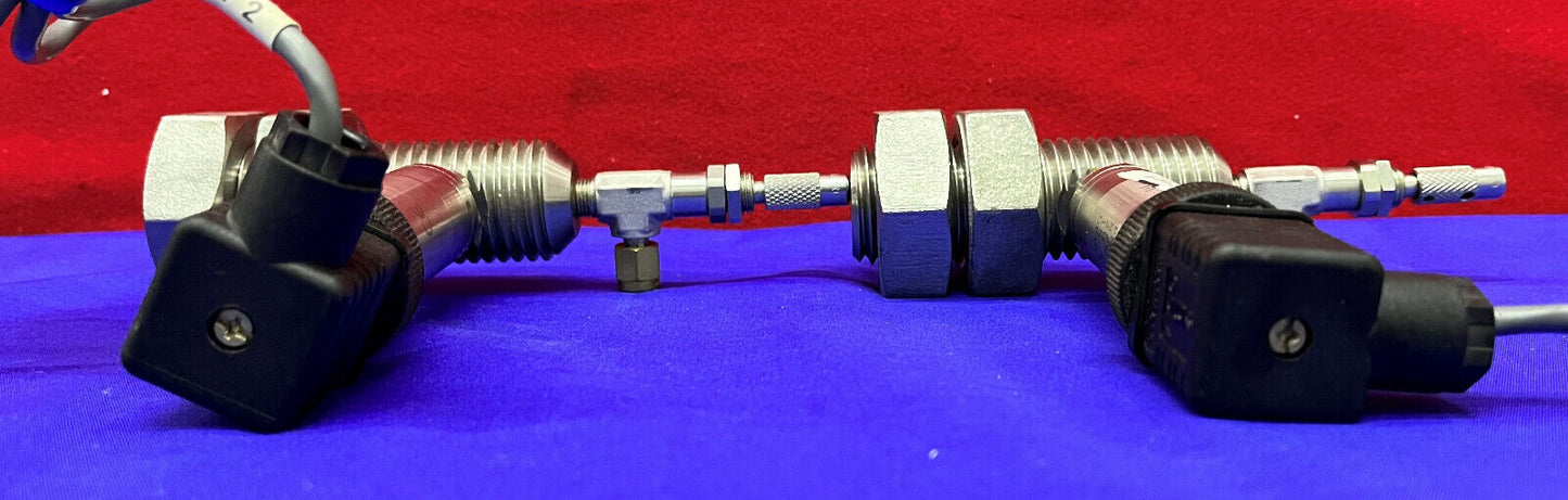 Lot de 2 transducteurs de pression à sortie amplifiée Druck GE PMP 4070 / Hirschmann BGD