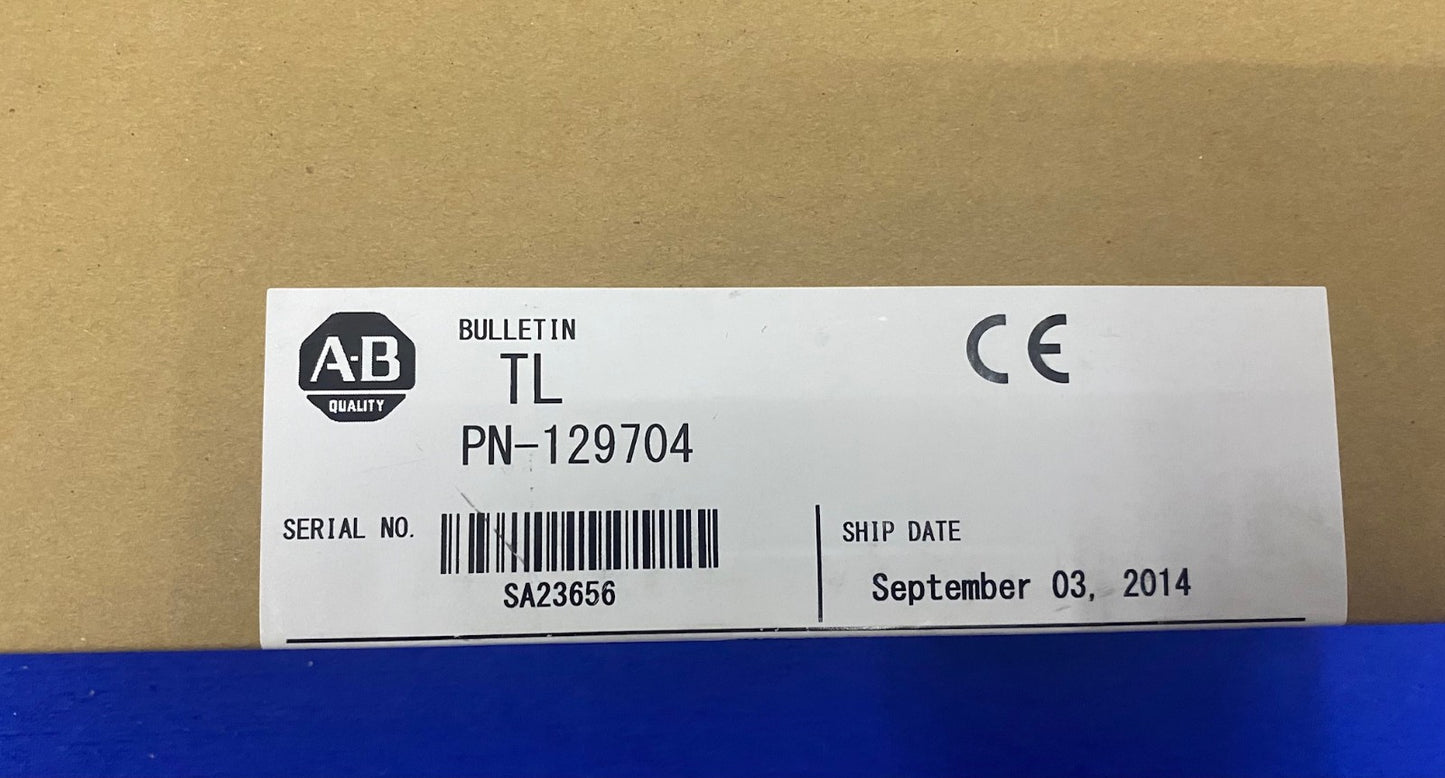 Allen Bradley A-B TL PN-129704 / TLY-A130P-BJ64AA SER B SERVO MOTOR BRAKE -NEW