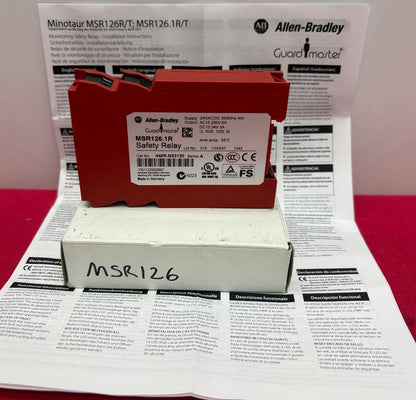 Allen Bradley AB 440R-N23120 SER. A GUARDMASTER ® MSR126.1R SAFETY RELAY