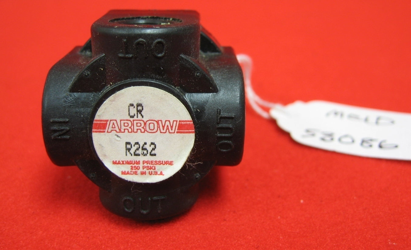 REGULADOR DE GAS EN MINIATURA ARROW CR R262 PRESIÓN MÁXIMA 250 PSIG
