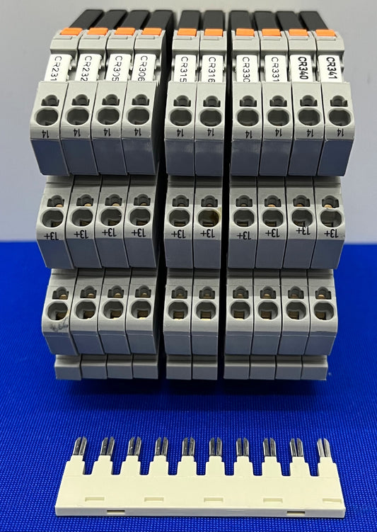 MODULO RELÈ A STATO SOLIDO WAGO 857-704 CON RELÈ A STATO SOLIDO 857-164 - QTY DA 10