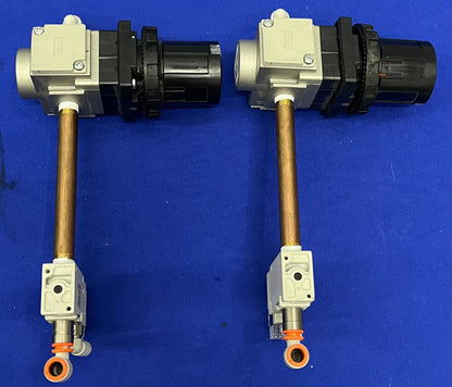 SMC REGELAAR DRUKMETER ARG20-N01G2-Z met SMC VQZ232R-5M1-N7T - 1 PARTIJ HOEVEELHEID 2 