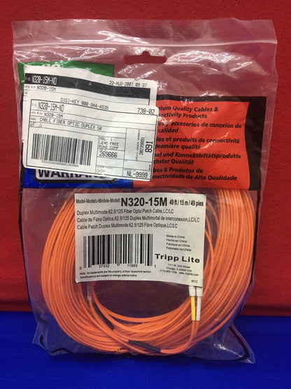 TRIPP LITE TRIPP-LITE TRIPPLITE N320-15M-ND N320-15M CAVO FIBRA OTTICA