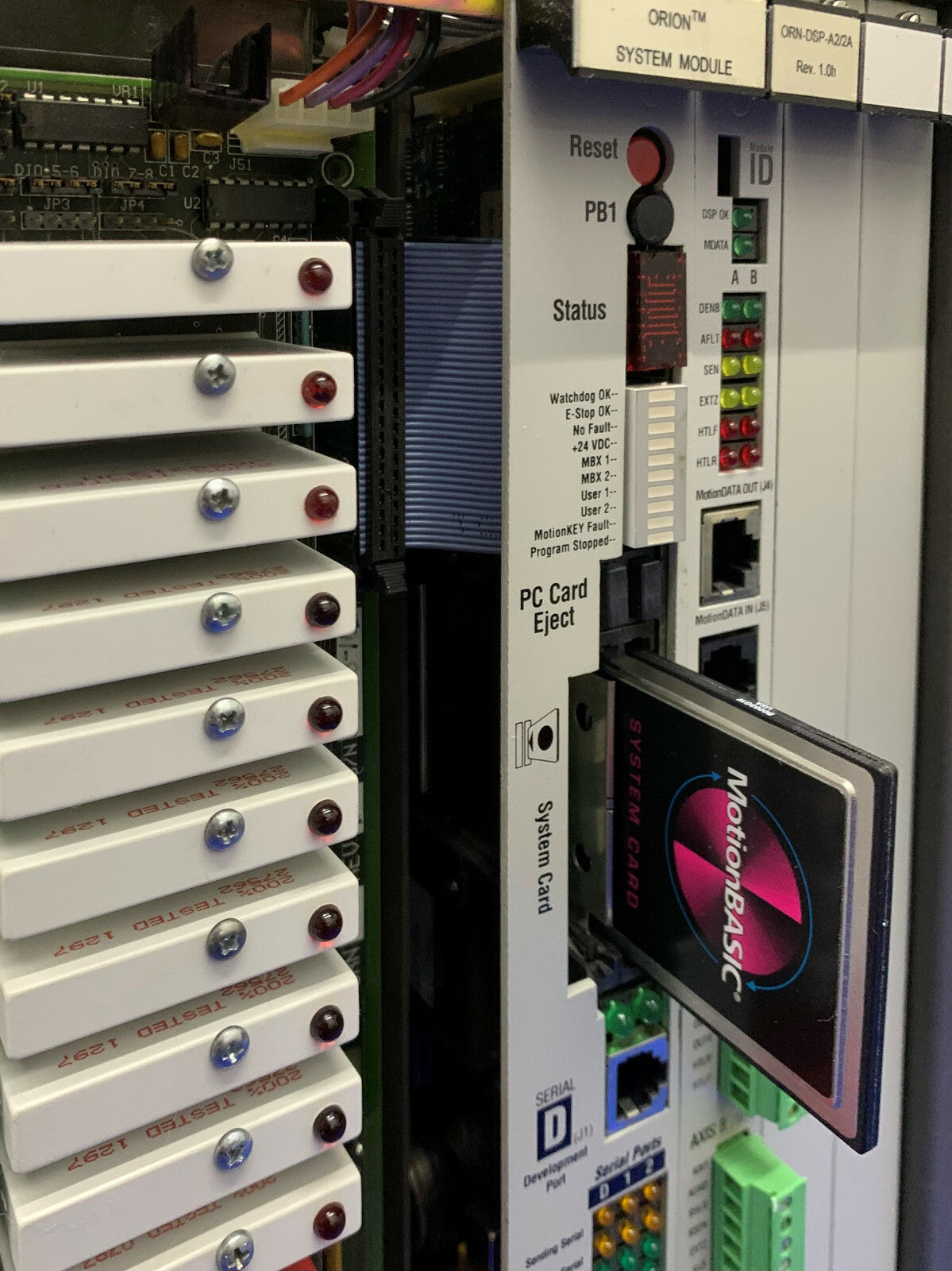 Ormec ORN-30/CFES v1.3c Motion Controller (Orion System Module & ORN-DSP-A2/2A)