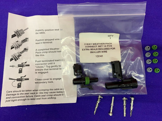 1 LOT DE 9 - Ensemble de connexion pour pack météo bidirectionnel 