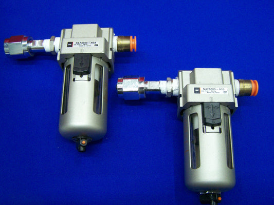 Qté 2 filtres à air SMC NAF3000-N03 pression maximale 1,0 MPa