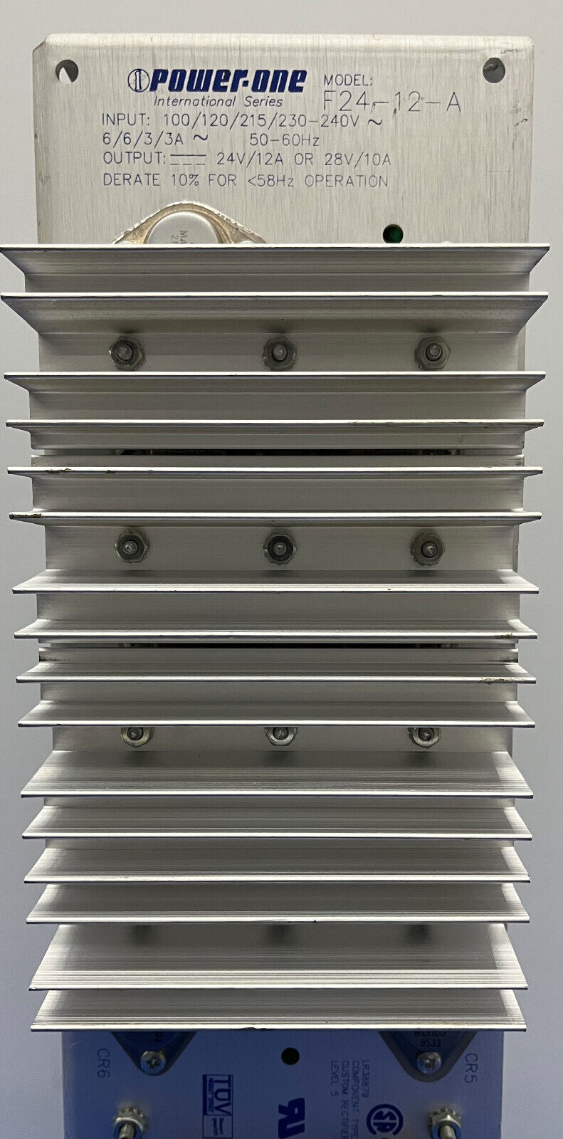 ALIMENTATION POWER-ONE F24-12-A 100/120/215/230-240 V