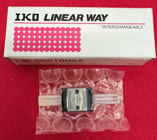 IKO LWLC5C1BHS2 MINIATURE LINEAR GUIDE BLOCK SHORT TYPE (NO RAIL INCLUDED)