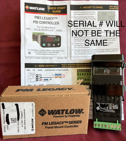 WATLOW PM3C3CJ-AAAAHWP /  2183-2160 DC 2451 LEGACY CONTROLLER