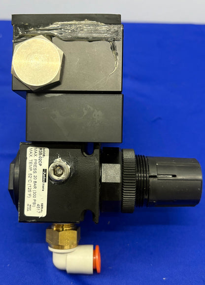 VÁLVULA DE CONTROL DE PURGA MULTIFUNCIÓN DE COLECTOR TIPO Y O Z PEPPERL+FUCHS 3003-LPS