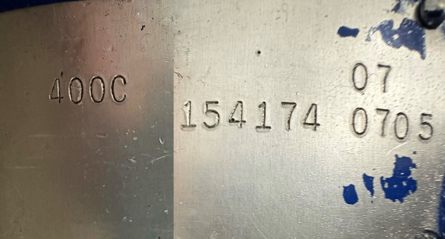 VACUUM BOOSTER BLOWER 9" FLANGE W/ BALDOR 3 HP ELECTRIC MOTOR - PARTS/REPAIR