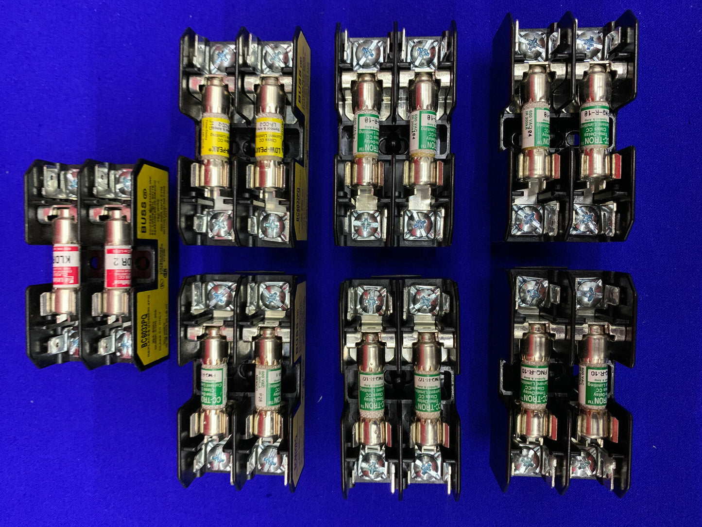 QTY 7 - PORTAFUSIBILI BUSS / COOPER BUSSMANN BC6032PQ