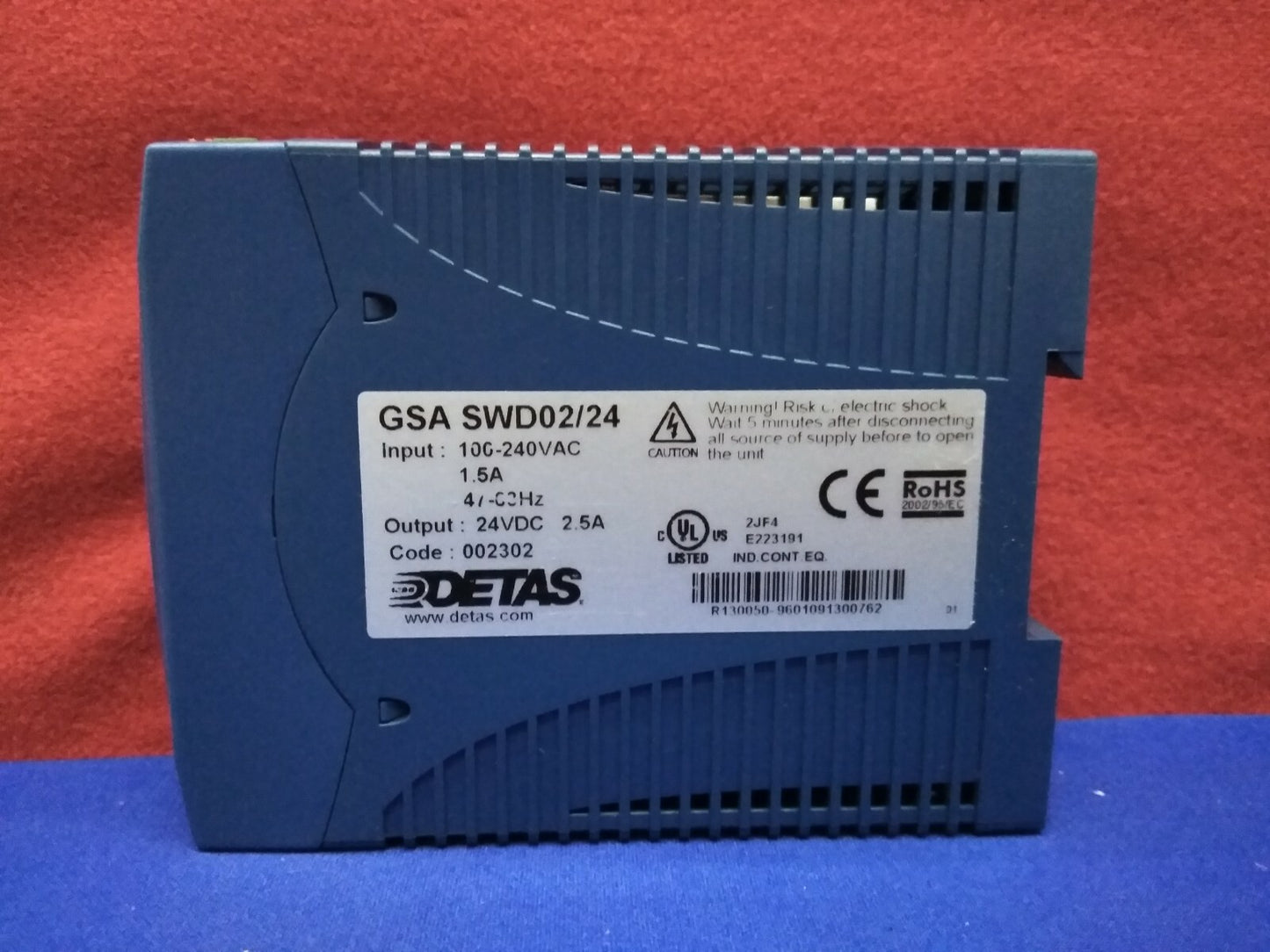 DETAS GSA SWD02/24 VOEDING