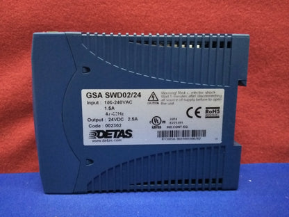 DETAS GSA SWD02/24 VOEDING
