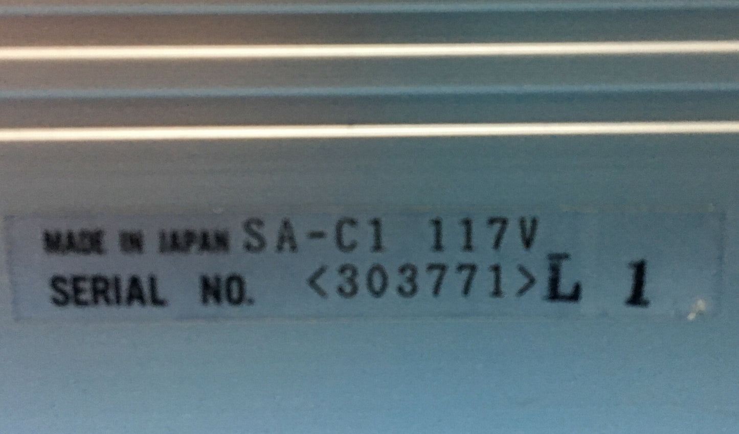 IAI CORPORATION SA-CONTROLLER C1 SA-C1 117V