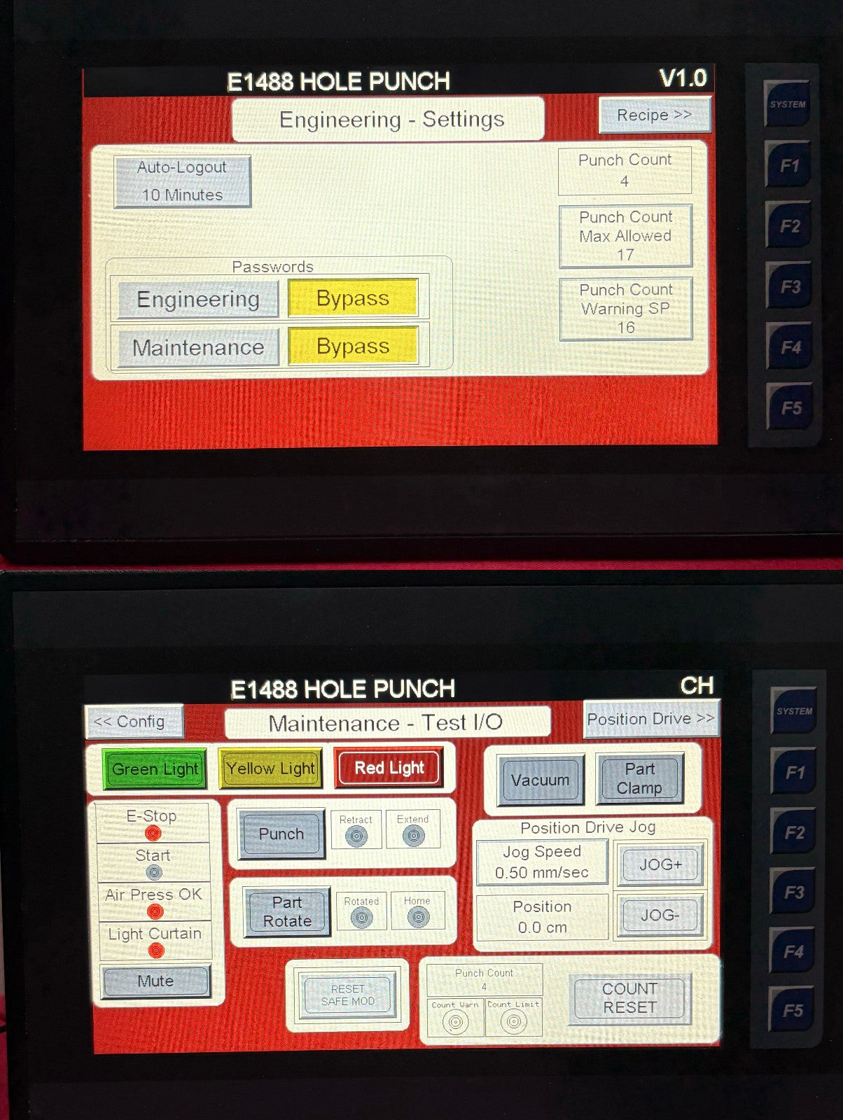 HORNER XL7 HE-XW1E4KE OPERATOR CONTROLLER 7”TOUCHSCREEN