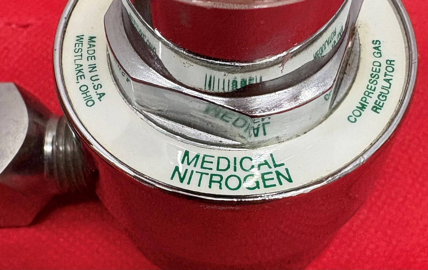 MEDICA WESTERN M1-580-PG 窒素流量計 圧縮ガスレギュレーター