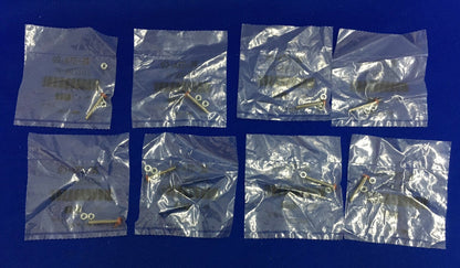 1 LOT OF 8 - DE-STA-CO / DESTACO 201208-M FLAT-TIP BONDED NEOPRENE SPINDLE