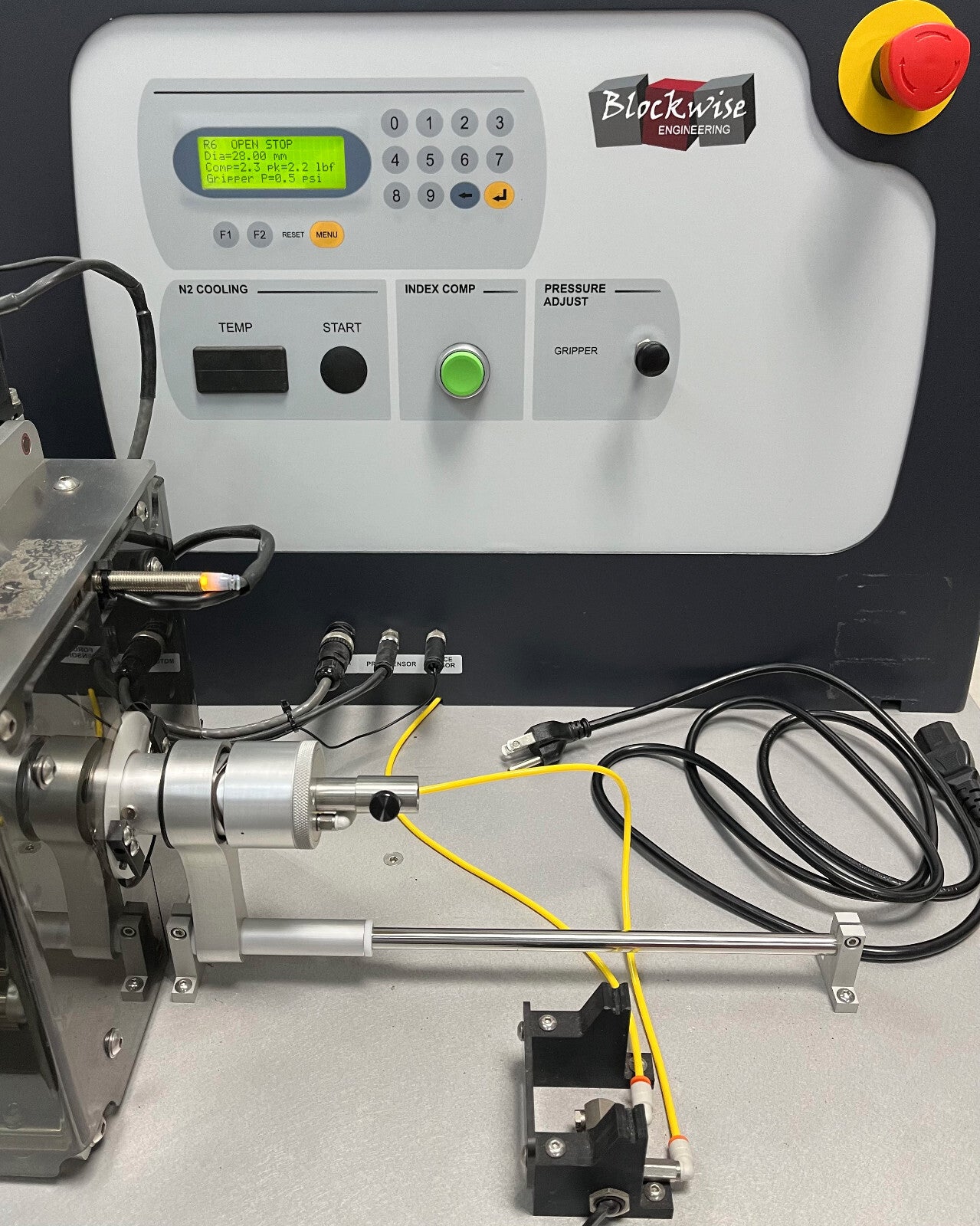 ブロックワイズエンジニアリング ラジアル圧縮クリンパーマシン RTG124 120VAC 3A