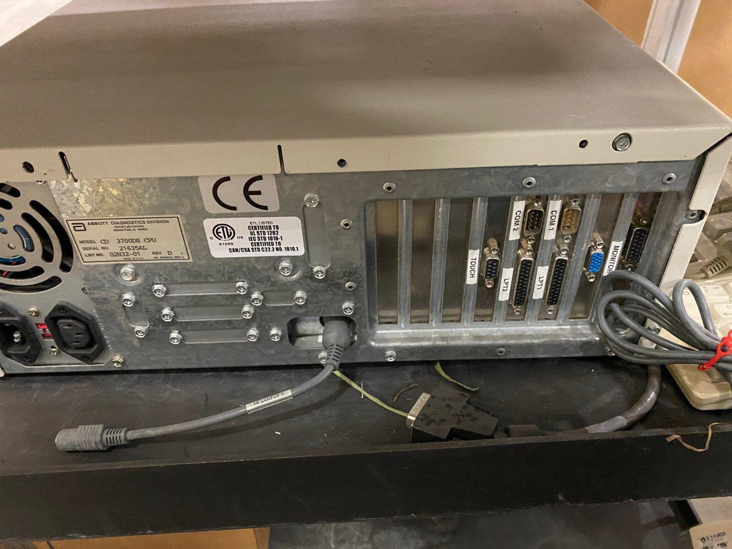 ABBOTT CELL-DYN 3700 診断用血液分析装置 CD 3700DS CPU 部品/修理