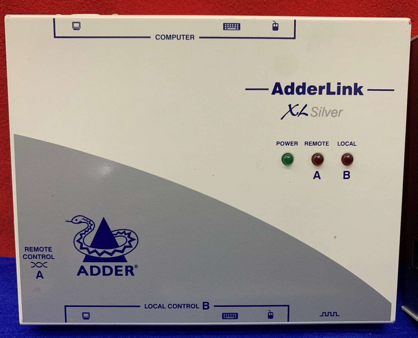 Lote de 2 EXTENSORES AdderLink XLSliver CAT 5 ALSTX 5 V CC