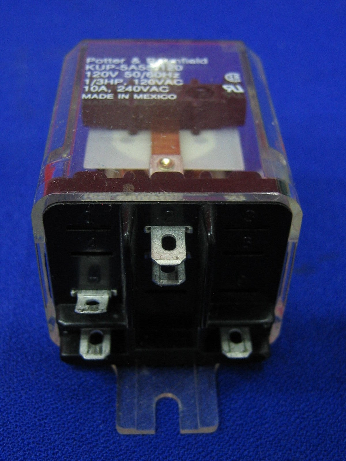 POTTER &amp; BRUMFIELD DUP-5A55-120 ELEKTROMECHANISCHE RELAIS 120V 